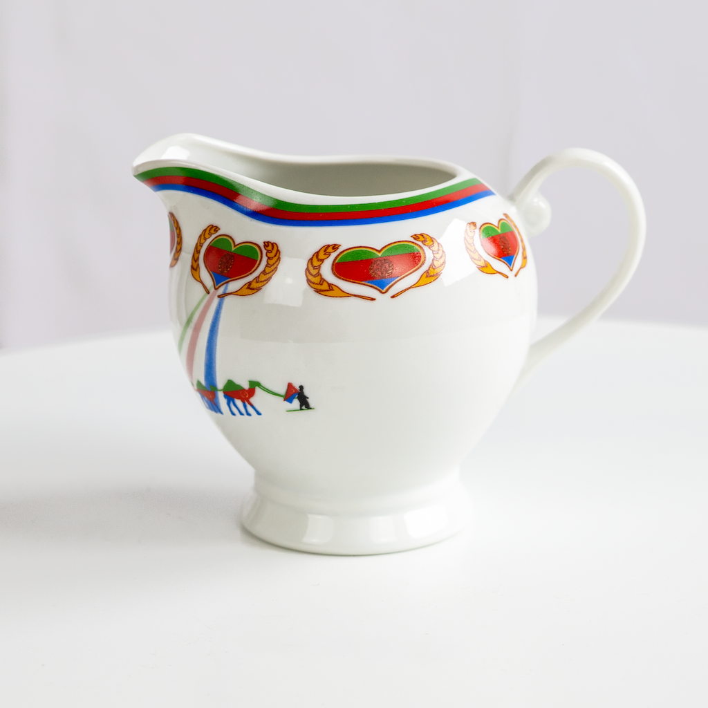 Porzellan Kaffee-Set mit Henkel