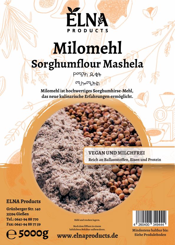 Milomehl የማሽላ ዱቄት ሚሎሜሕል