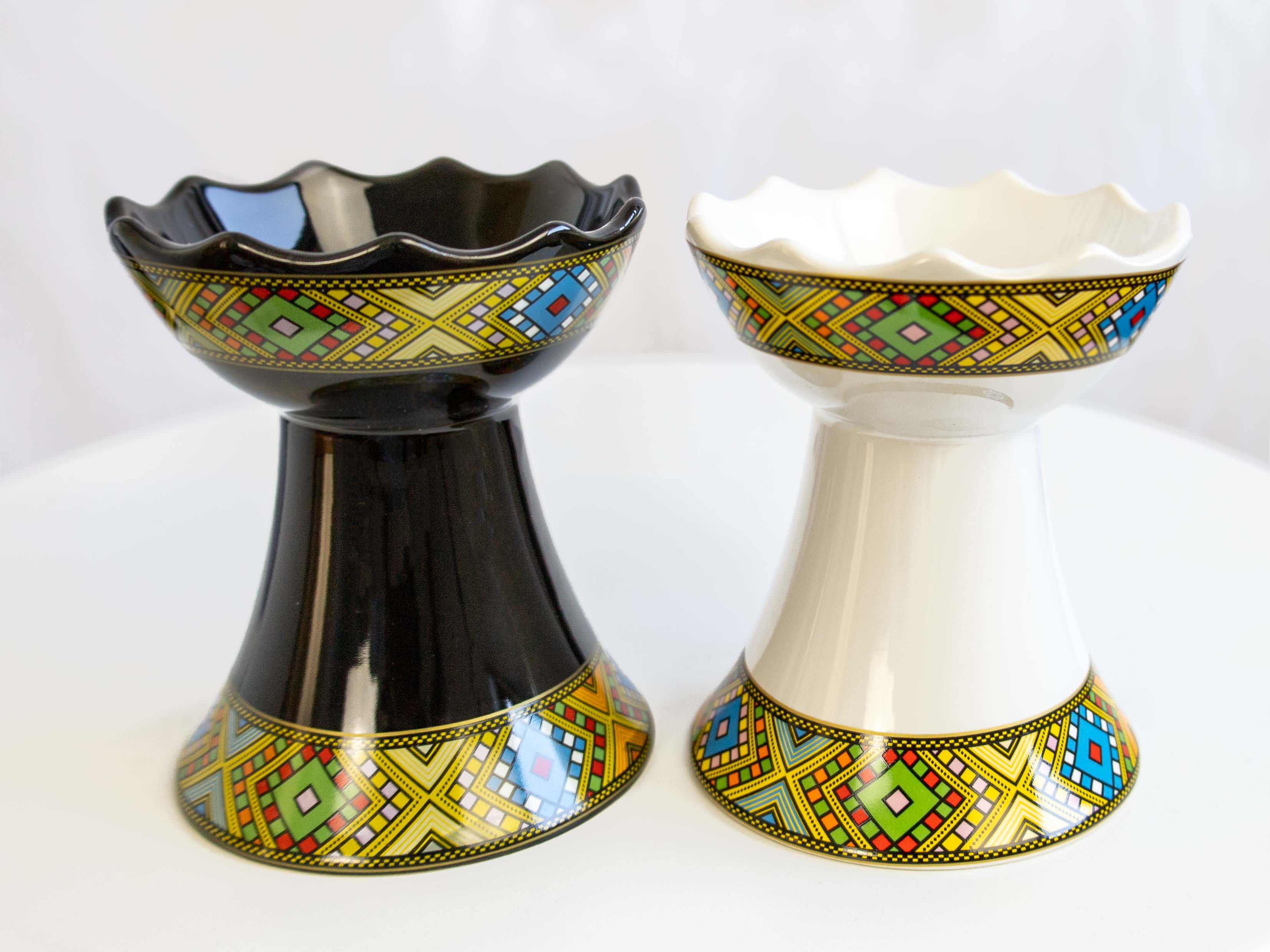 Machesha in Saba und Tilétdesign (für Weihrauch) Große 5"