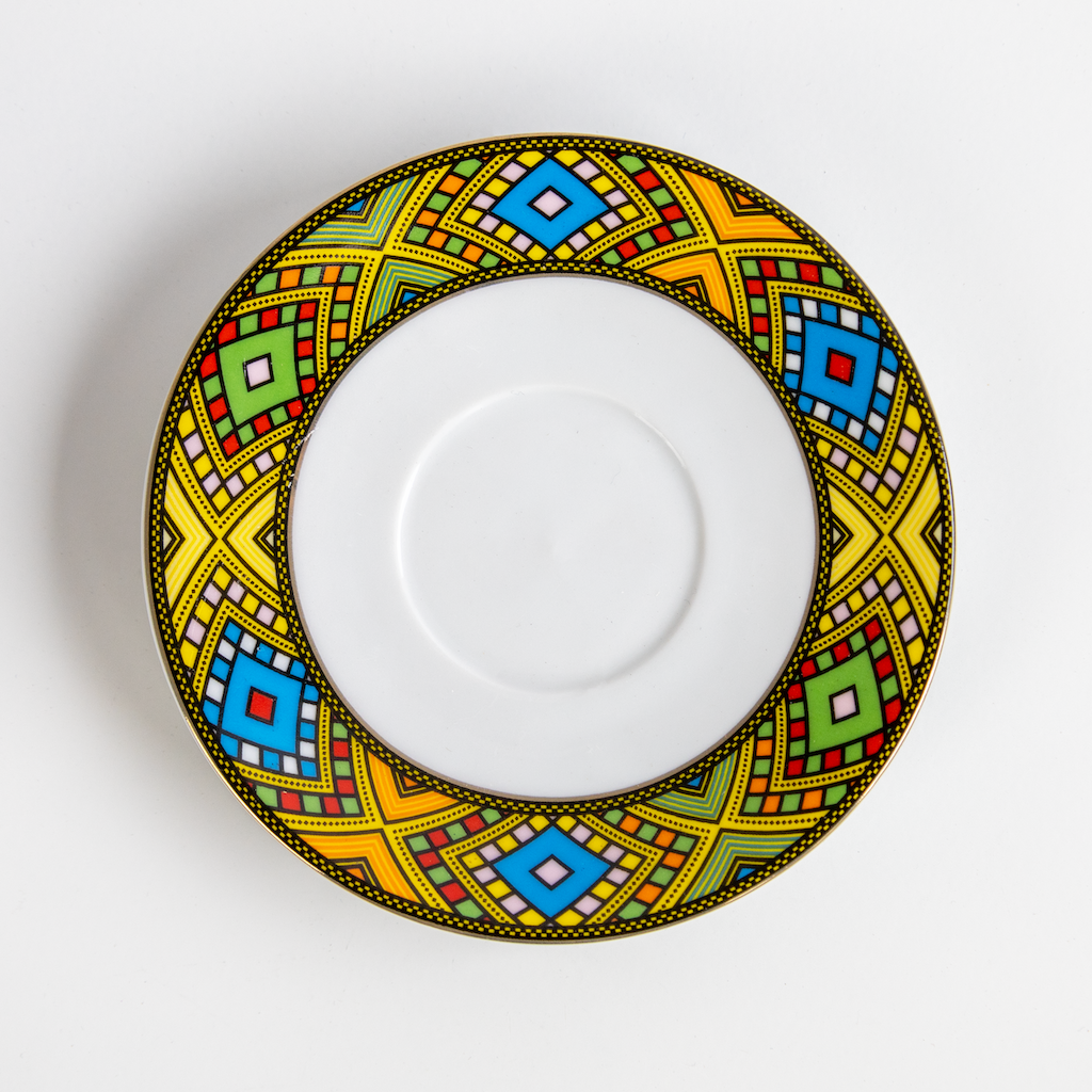 Porzellantassen in Saba, Tilét und Eritreadesign