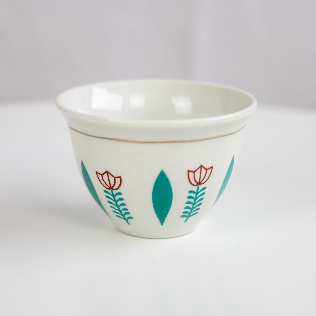 Porzellantassen äthiopisches Design