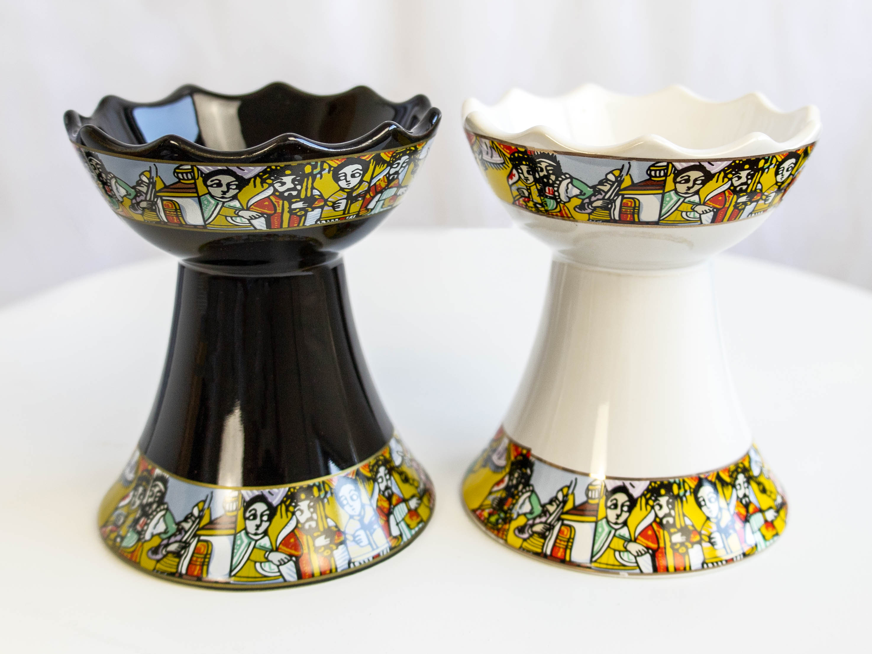 Machesha in Saba und Tilétdesign (für Weihrauch) Große 5"