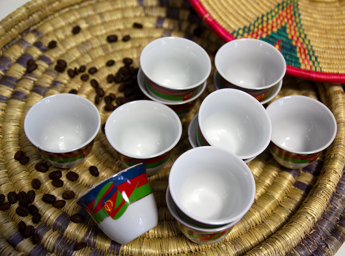 Porzellantassen eritreisches Design