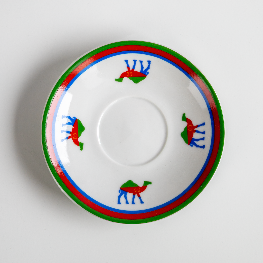 Porzellan Kaffee-Set mit Henkel